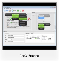 Css Input Button css3 emboss