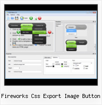 Css Horizontal Menu With Submenu fireworks css export image button