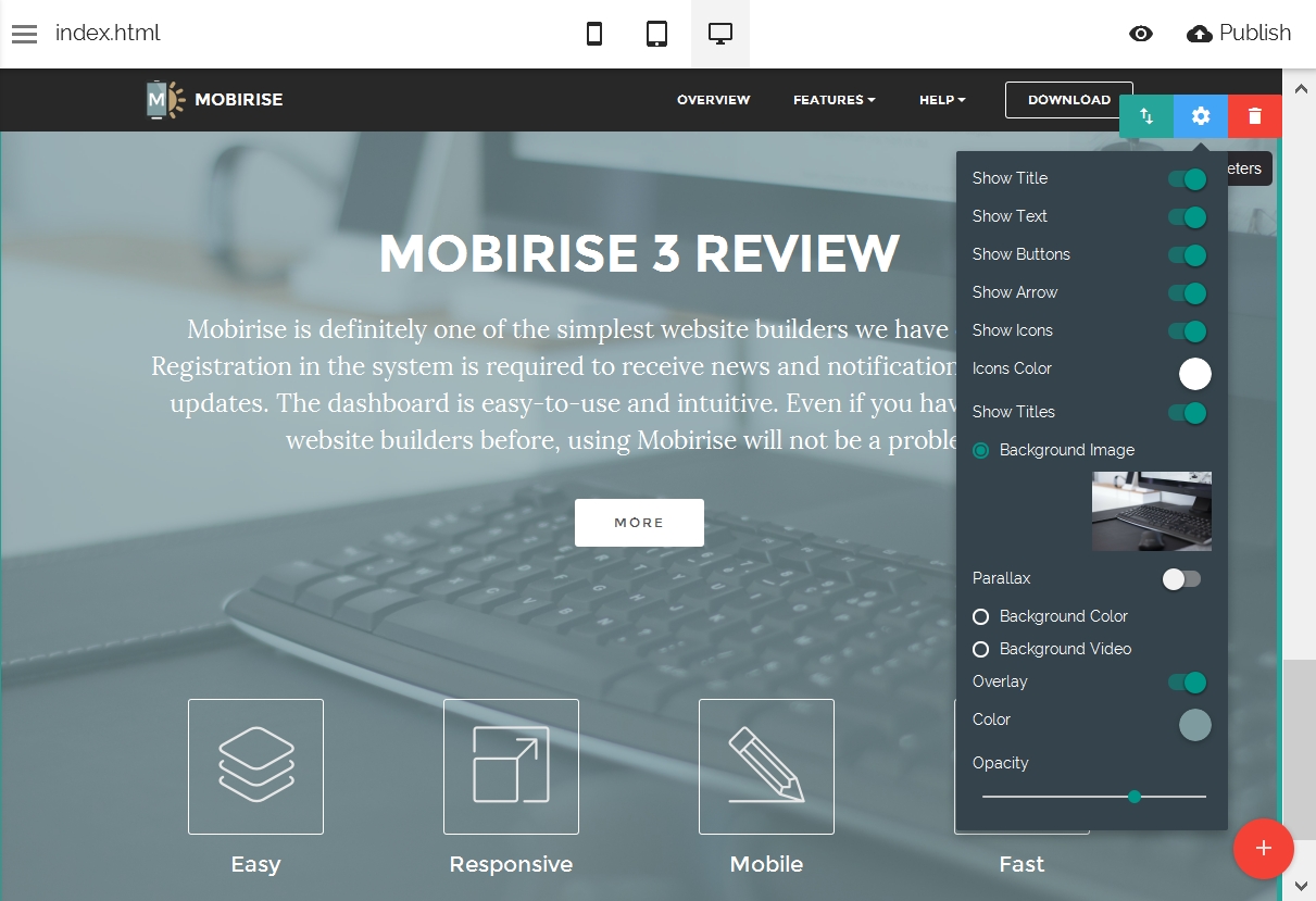 Responsive Website Themes